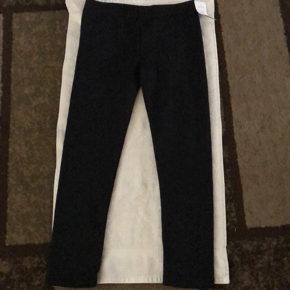 Carters size 7 girls black leggings
